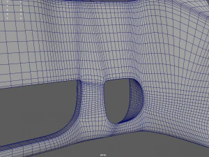 Front Bumper Dodge Challenger 3D Model