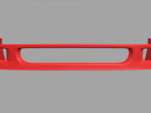 Front Bumper Ferrari F40 3D Model