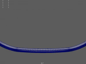Front Bumper Ferrari F40 3D Model