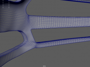 Front Bumper Mustang Custom Modelo 3D
