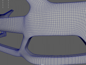 Front Bumper Mustang Custom Modelo 3D