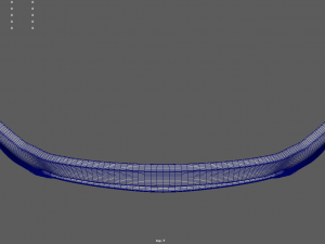 Front Bumper Mustang Custom Modelo 3D
