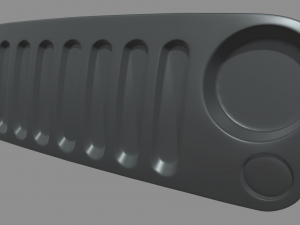 Front Bumper Jeep 3D Model