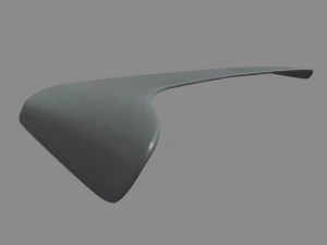 Front Bumper Lip Car 01 3D Model