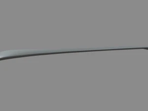 Front Bumper Lip Car 01 3D Model