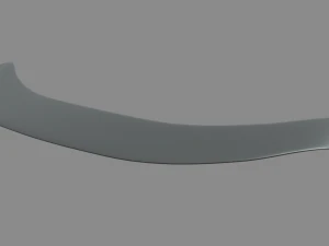Front Bumper Lip Car 01 3D Model