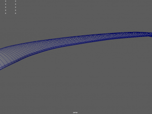 Front Bumper Lip Car 01 3D Model