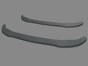 Labbro del paraurti anteriore per auto 02 Modello 3D