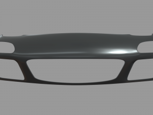 Front Bumper Mazda RX7 Custom Modelo 3D
