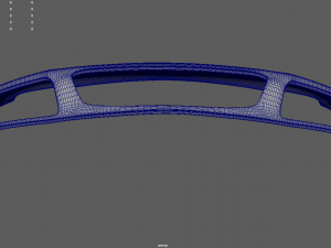 Front Bumper Mazda RX7 Custom Modelo 3D