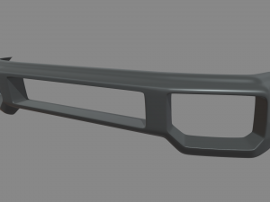 Front Bumper Mercedes Benz AMG G 63 3D Model