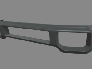 फ्रंट बम्पर मर्सिडीज बेंज एएमजी जी 63 3D मॉडल