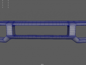 Front Bumper Mercedes Benz AMG G 63 3D मॉडल