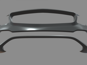 Front Bumper Mercedes Benz Modèle 3D