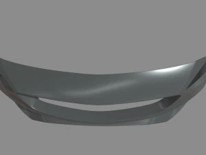 Front Bumper Mercedes Benz 3D Model