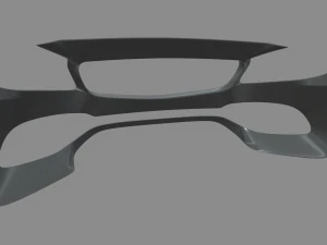 Front Bumper Mercedes Benz 3D Model