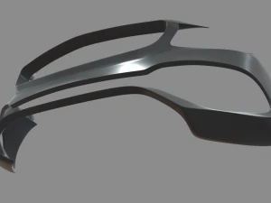 Front Bumper Mercedes Benz 3D Model