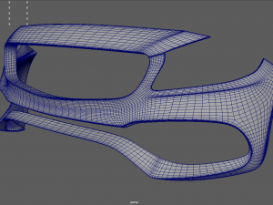 Front Bumper Mercedes Benz Modèle 3D