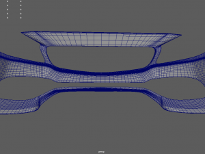 Front Bumper Mercedes Benz Modèle 3D