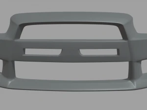 Front Bumper Mitsubishi Lancer Evolution 3D Model