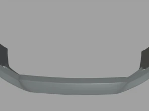 Front Bumper Mitsubishi Lancer Evolution 3D Model