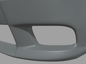 Front Bumper Mitsubishi Lancer Evolution Model 3D