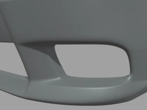 Front Bumper Mitsubishi Lancer Evolution 3D Model