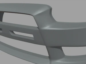 Front Bumper Mitsubishi Lancer Evolution 3D Model