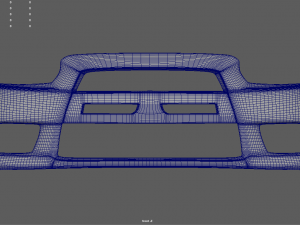 Front Bumper Mitsubishi Lancer Evolution Model 3D