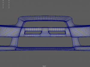 Front Bumper Mitsubishi Lancer Evolution Model 3D