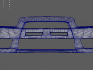 Front Bumper Mitsubishi Lancer Evolution 3D Model