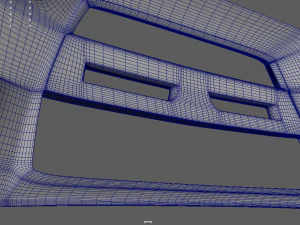 Front Bumper Mitsubishi Lancer Evolution 3D Model