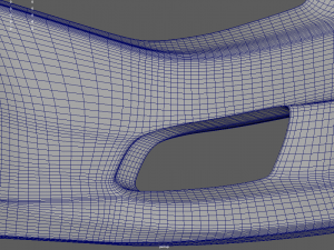 Front Bumper Mitsubishi Lancer Evolution Model 3D