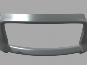 Front Bumper Nissan 400Z 3Dモデル