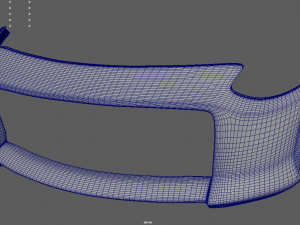 Front Bumper Nissan 400Z 3Dモデル