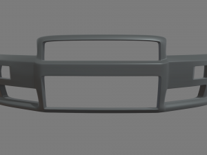 Front Bumper Nissan Skyline Custom Modelo 3D