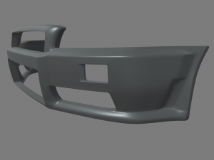 Front Bumper Nissan Skyline Custom Modelo 3D