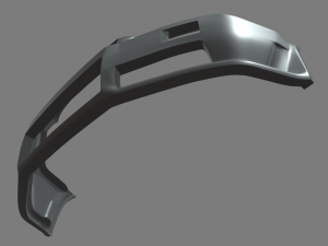 Front Bumper Nissan Skyline Custom Modelo 3D