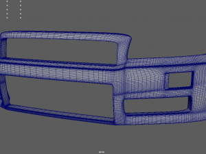 Front Bumper Nissan Skyline Custom Modelo 3D