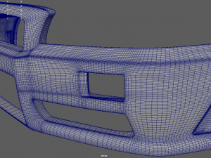 Front Bumper Nissan Skyline Custom Modelo 3D
