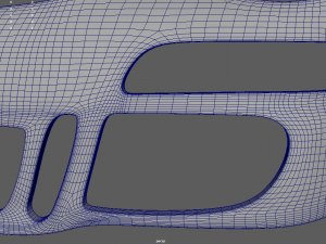 Front Bumper Porsche Custom 3D Model