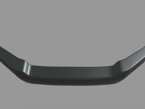Front Bumper Range Rover Evoque Modello 3D