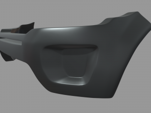 Front Bumper Range Rover Evoque Modello 3D