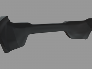 Front Bumper Range Rover Evoque Modello 3D
