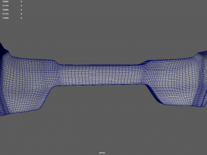 Front Bumper Range Rover Evoque Modello 3D