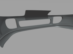 Front Bumper Toyota Supra Modèle 3D