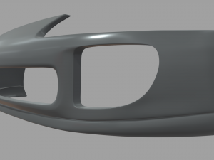 Front Bumper Toyota Supra Modèle 3D
