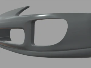 Front Bumper Toyota Supra 3D Model