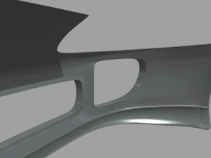 Front Bumper Toyota Supra Modèle 3D