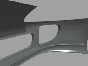 Front Bumper Toyota Supra 3D Model